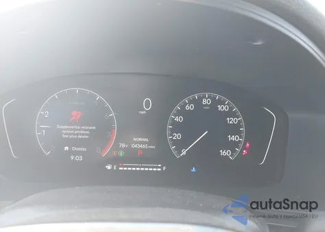 2022 Honda Civic Sport z USA, uszkodzony, nr VIN 2HGFE2F56NH606823